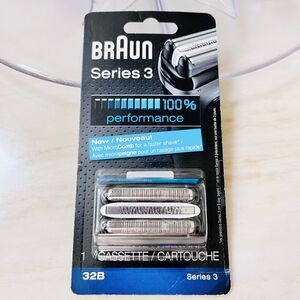 Braun Series 3 32B Replacement Shaver Razor Head Foil Cutter Cassette New